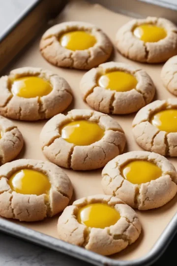 Lemon Thumbprint Cookies Recipe