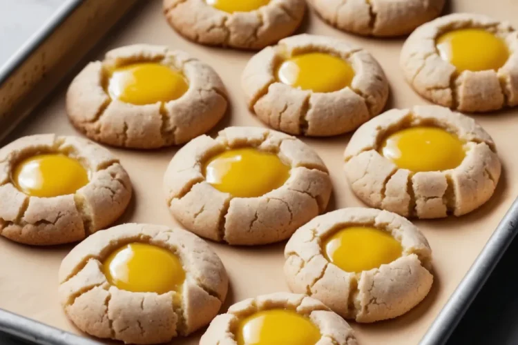 Lemon Thumbprint Cookies Recipe