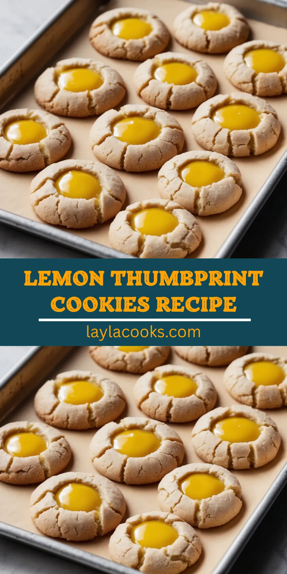 Lemon Thumbprint Cookies Recipe