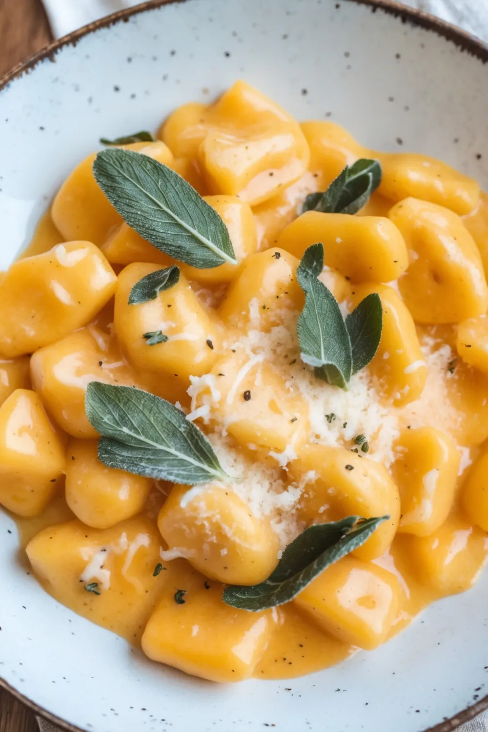 Luxurious & Creamy Pumpkin Gnocchi 