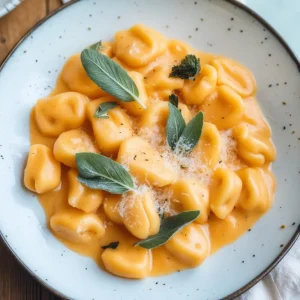 Luxurious & Creamy Pumpkin Gnocchi