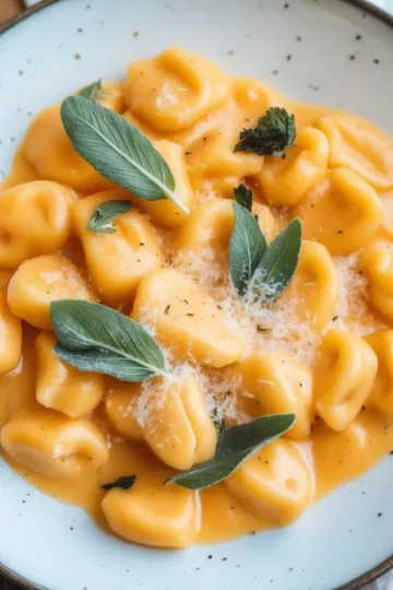 Luxurious & Creamy Pumpkin Gnocchi