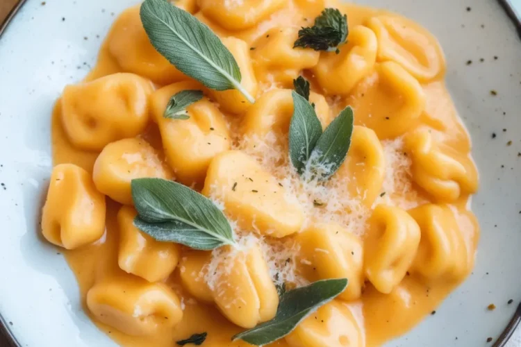 Luxurious & Creamy Pumpkin Gnocchi