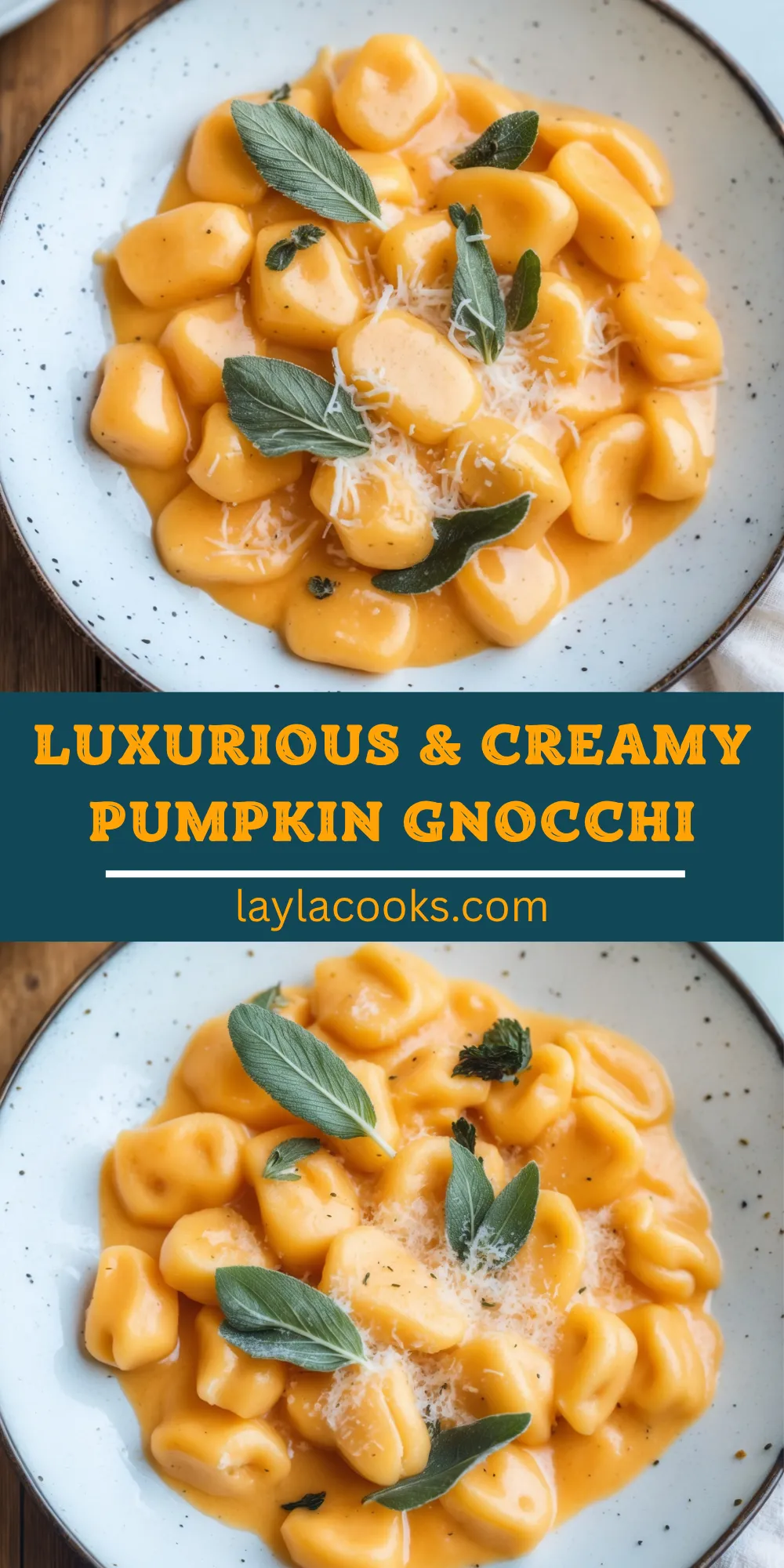 Luxurious & Creamy Pumpkin Gnocchi