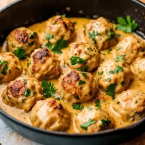 Marry Me Chicken Meatballs