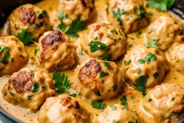 Marry Me Chicken Meatballs