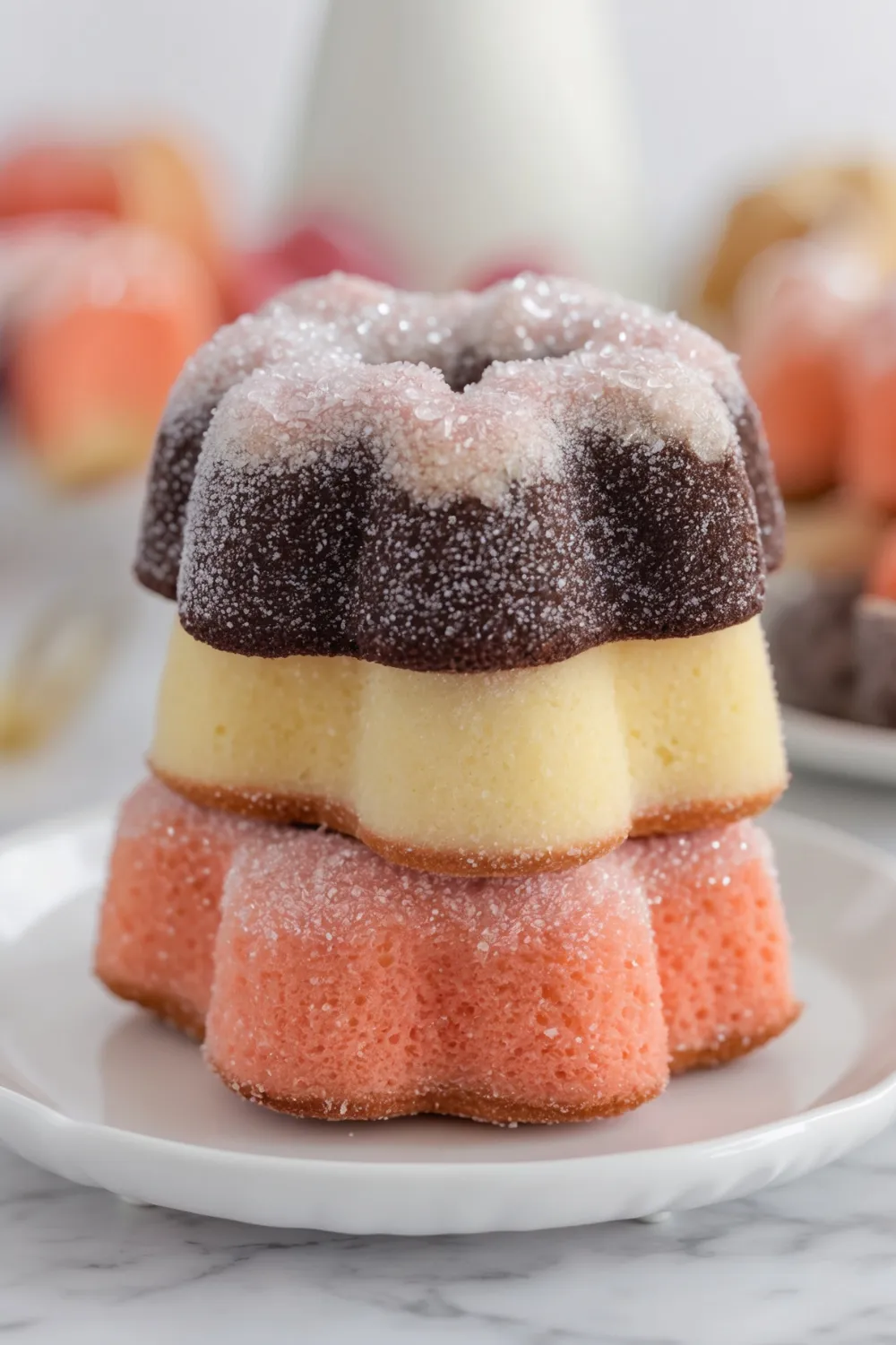 Mini Neapolitan Cake