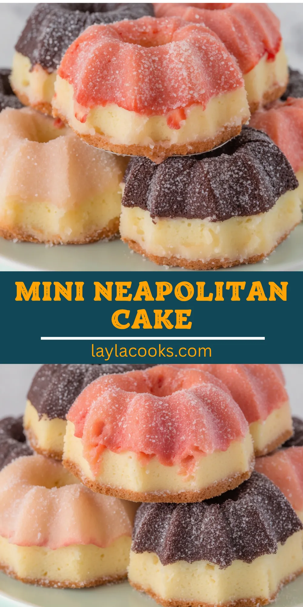 Mini Neapolitan Cake