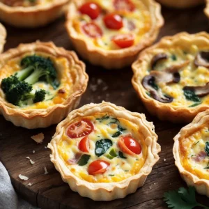 Mini Quiches 4 Ways
