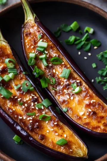 Miso-Glazed Eggplant
