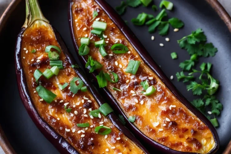 Miso-Glazed Eggplant