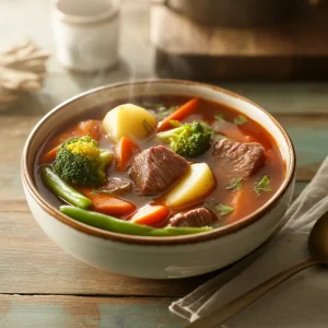 Old Fashioned Vegetable Beef Soup