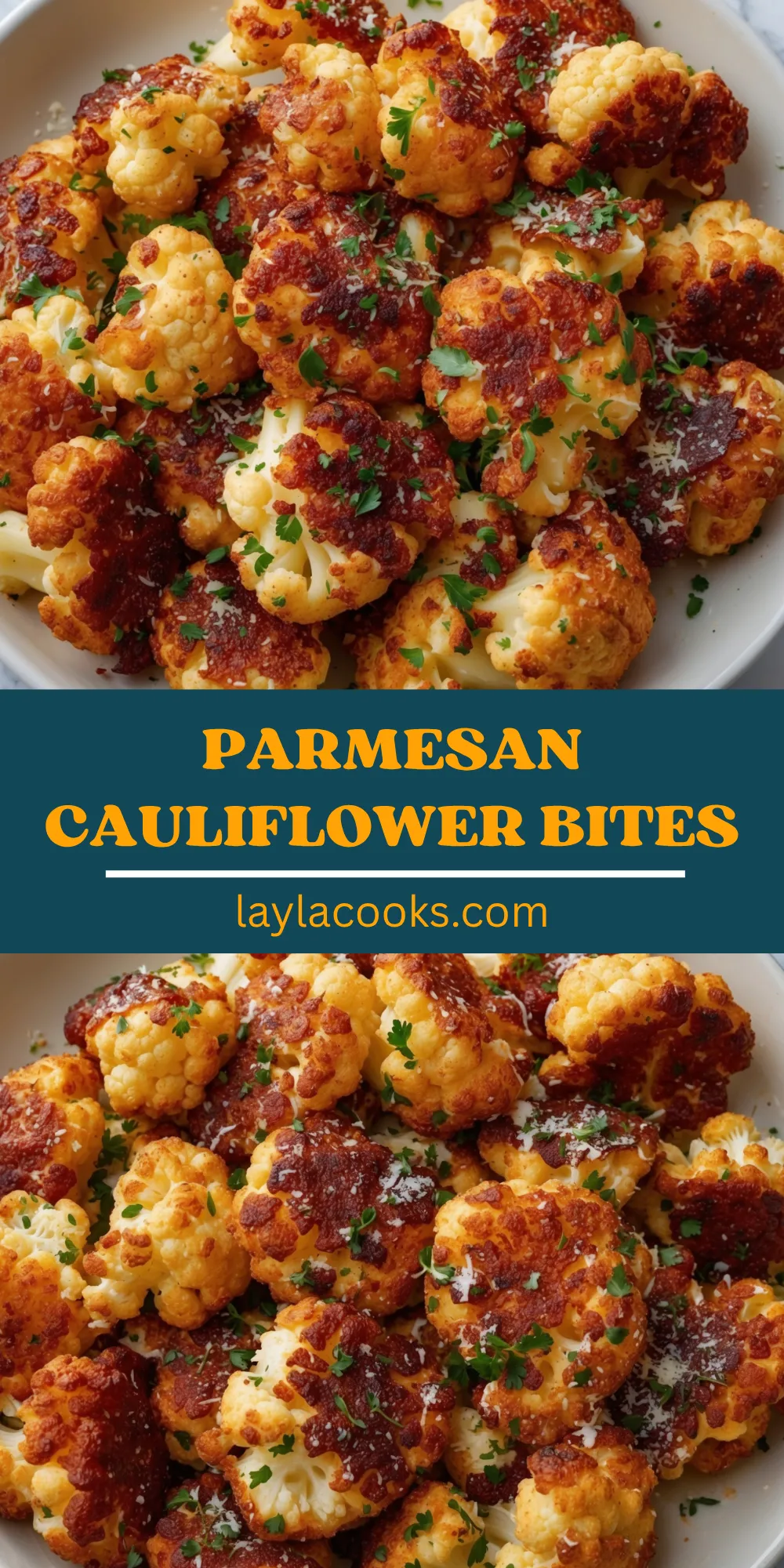 Parmesan Cauliflower Bites