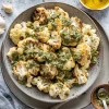Parmesan Pesto Roasted Cauliflower