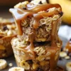 Peanut Butter Banana Baked Oatmeal Cups