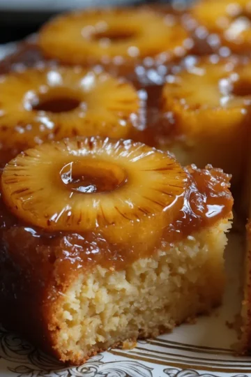Pineapple Upside-Down Cake