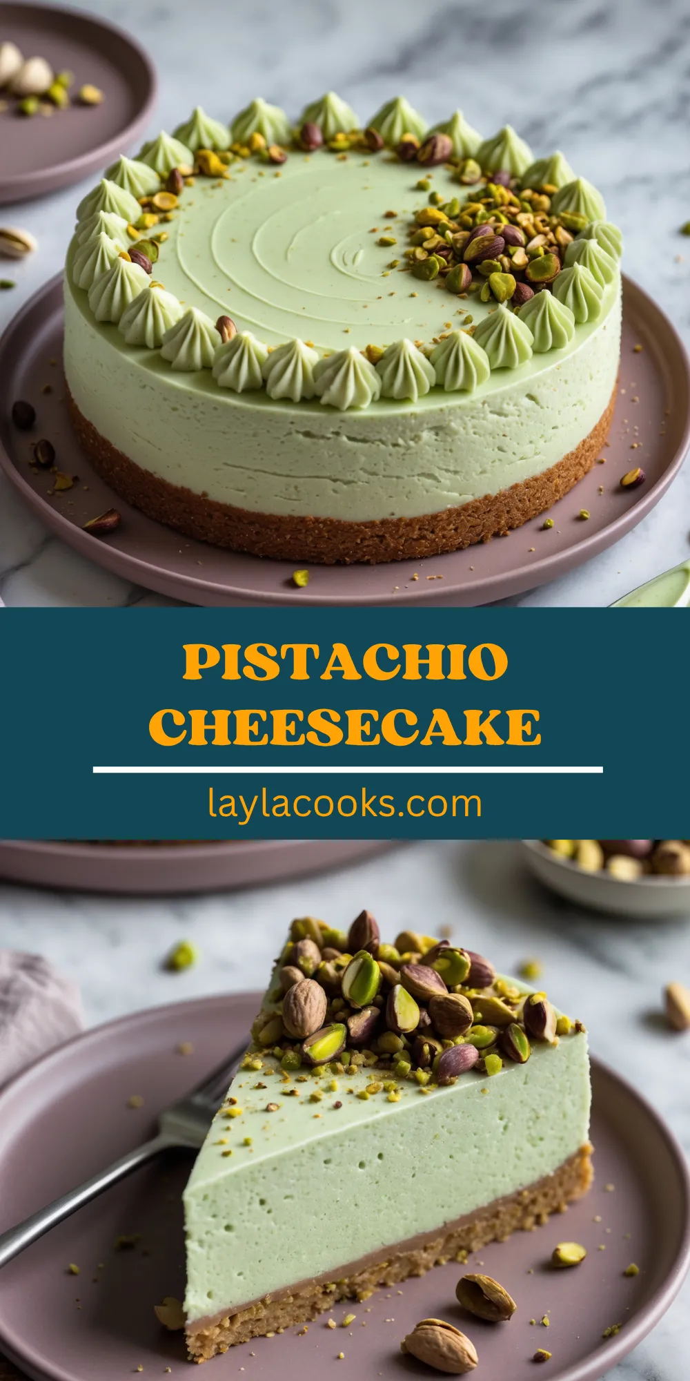 Pistachio Cheesecake