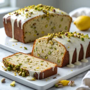 Pistachio Lemon Breakfast Bread