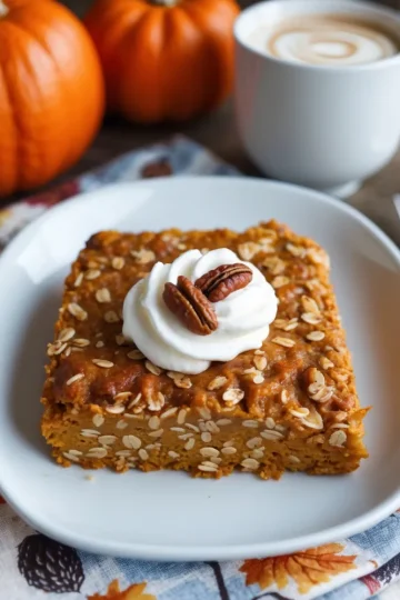 Pumpkin Baked Oatmeal