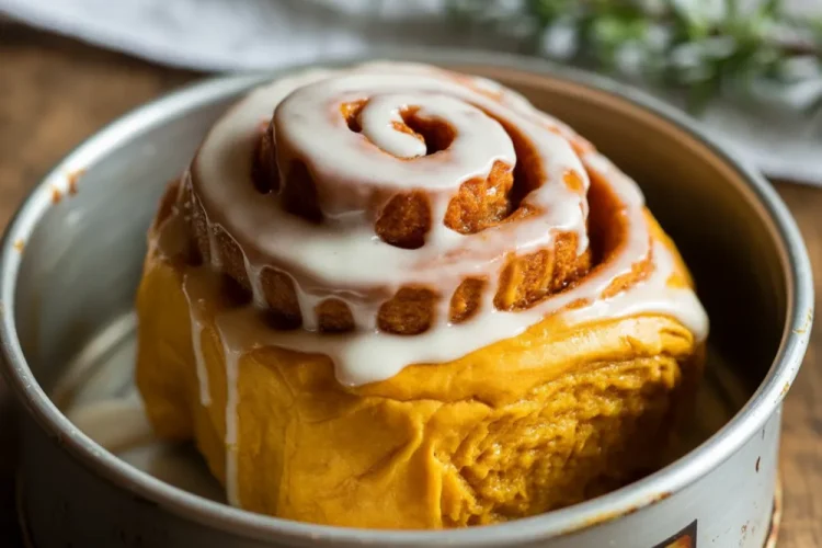 Pumpkin Cinnamon Rolls