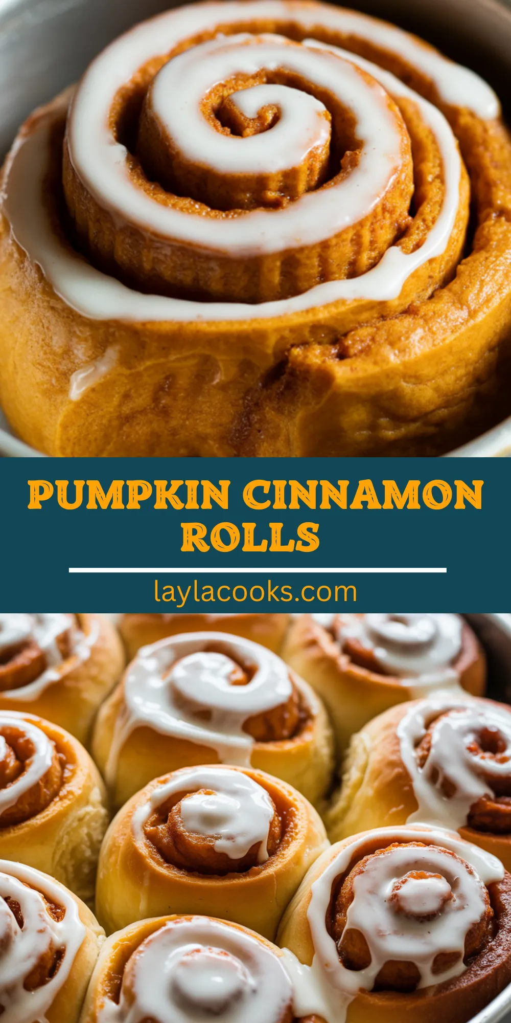 Pumpkin Cinnamon Rolls