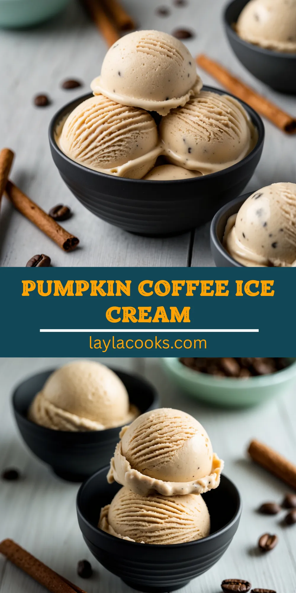Pumpkin Coffee Ice Cream