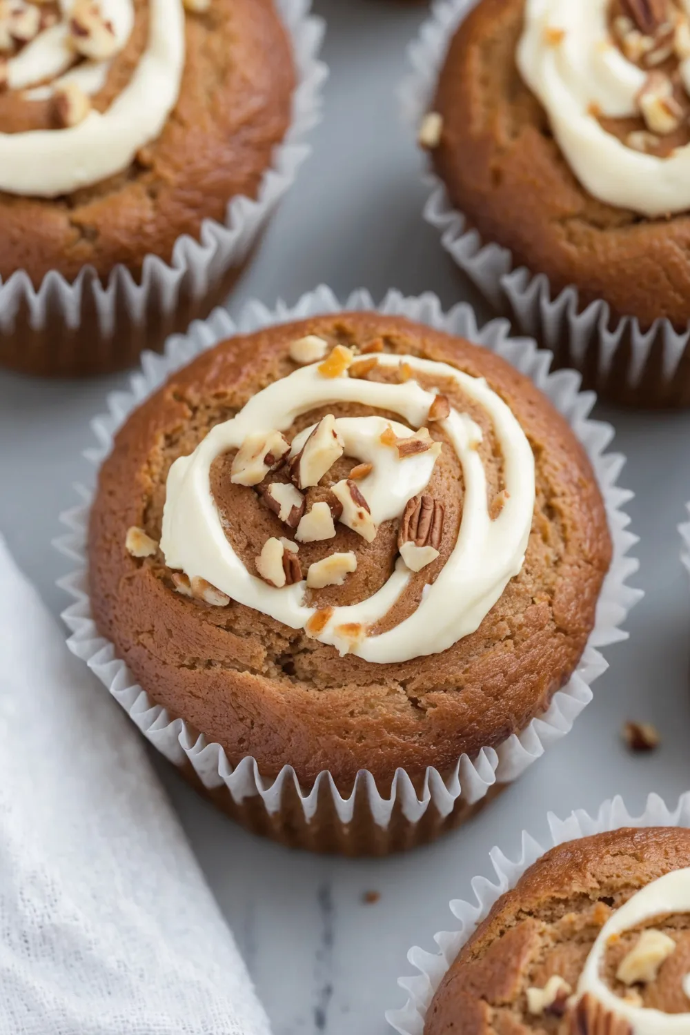 Pumpkin Cream Cheese Muffins