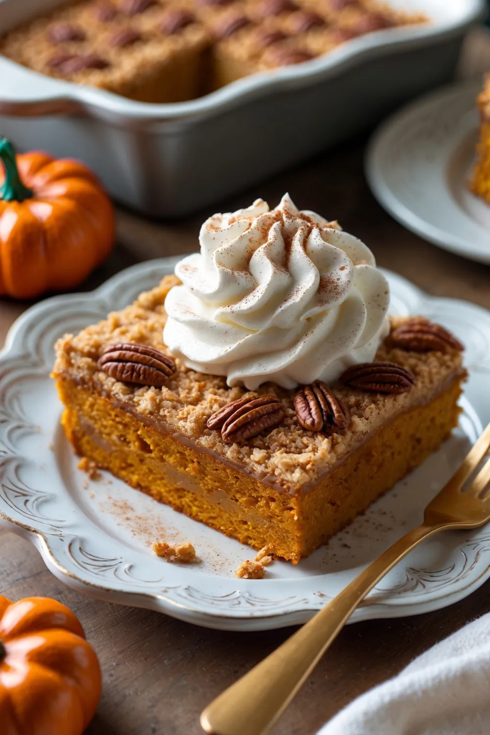 Pumpkin Dump Cake