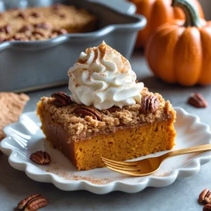 Pumpkin Dump Cake