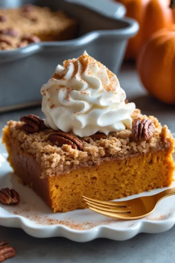 Pumpkin Dump Cake