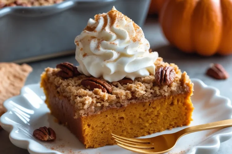 Pumpkin Dump Cake