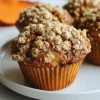 Pumpkin Muffins with Streusel Topping