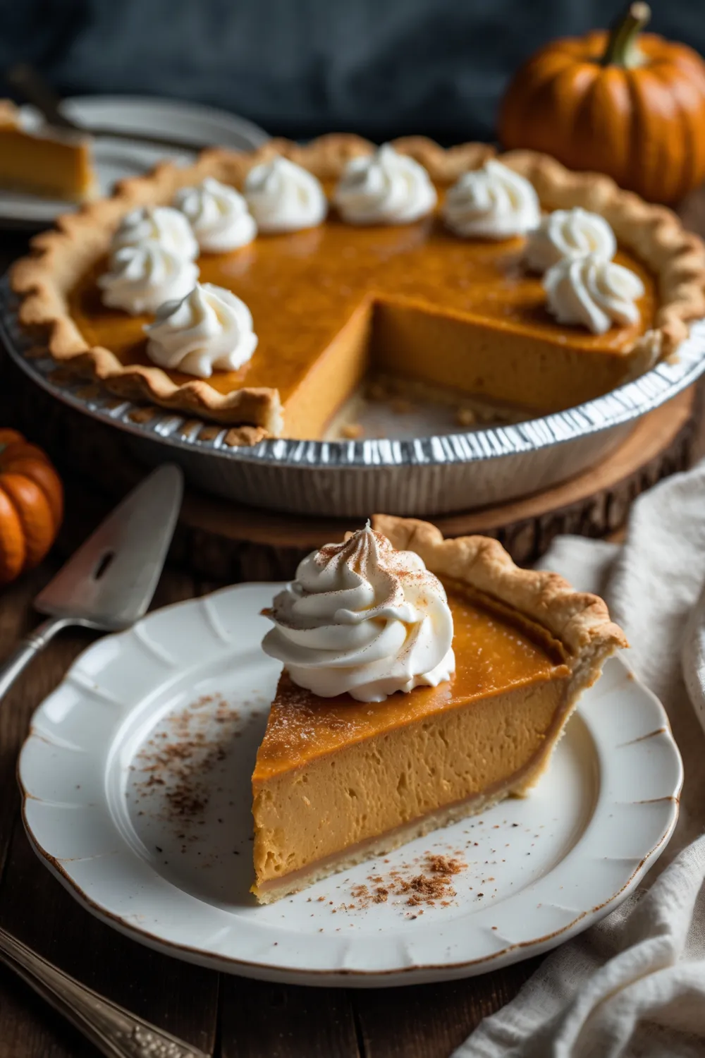 Pumpkin Pie with Sweetened Condensed Milk 