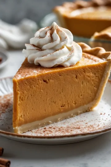 Pumpkin Pie with Sweetened Condensed Milk