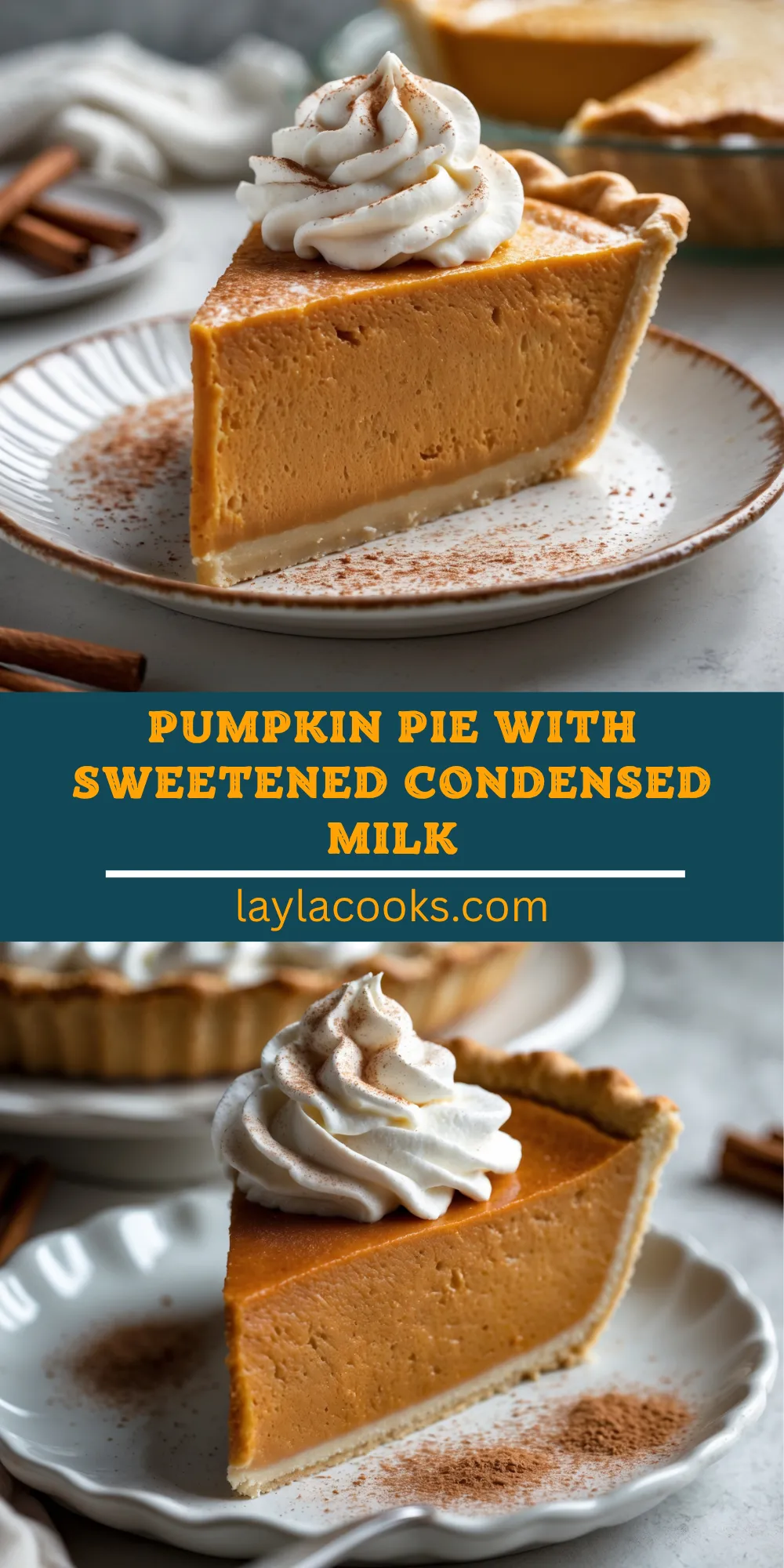 Pumpkin Pie with Sweetened Condensed Milk 