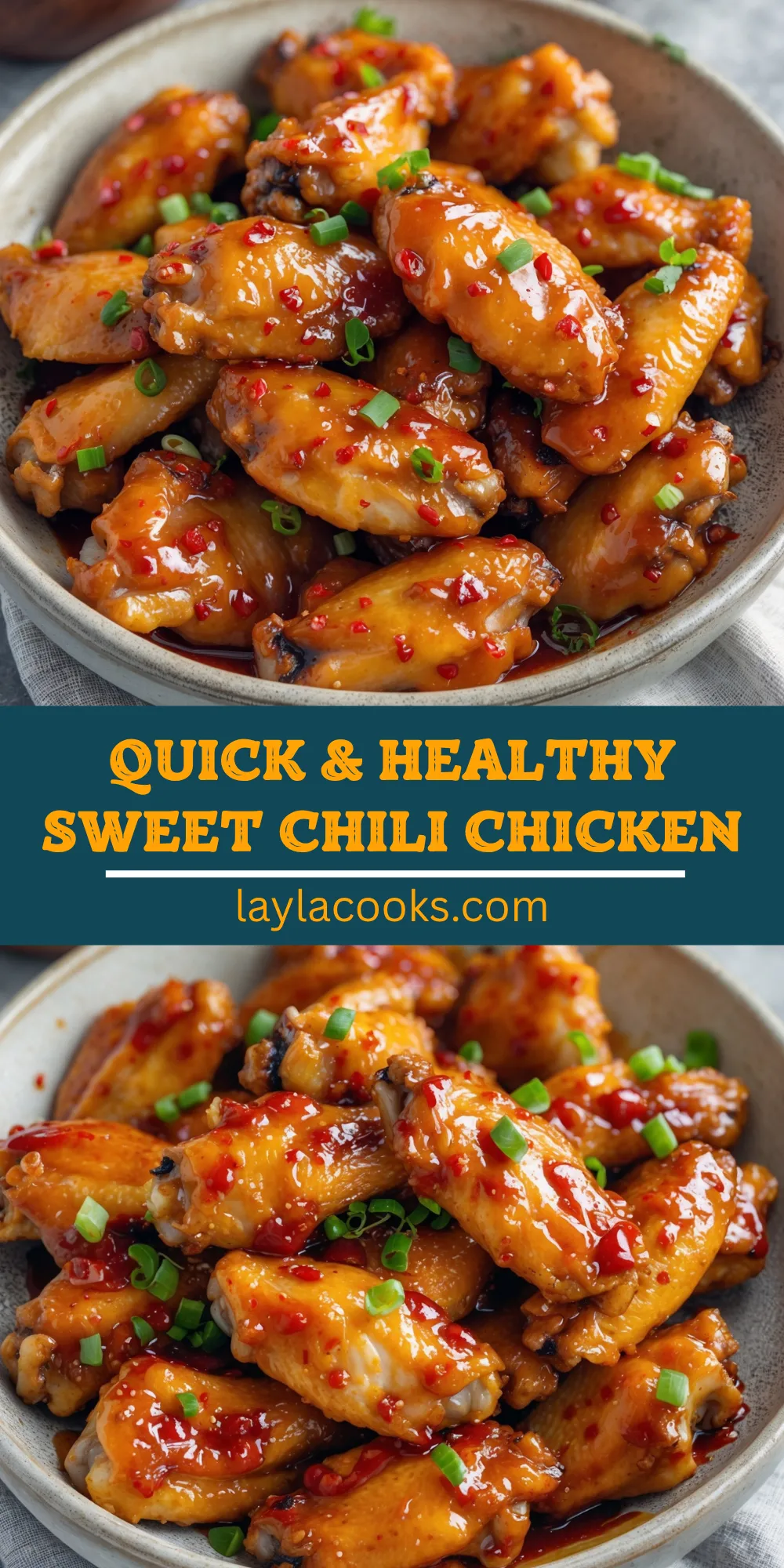 Quick & Healthy Sweet Chili Chicken