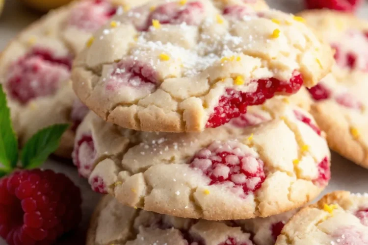 Raspberry Lemonade Cookies