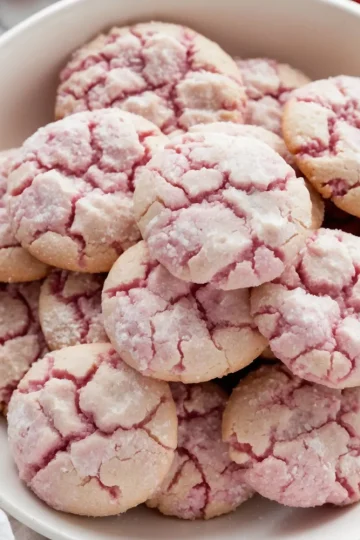 Raspberry Sugar Cookies