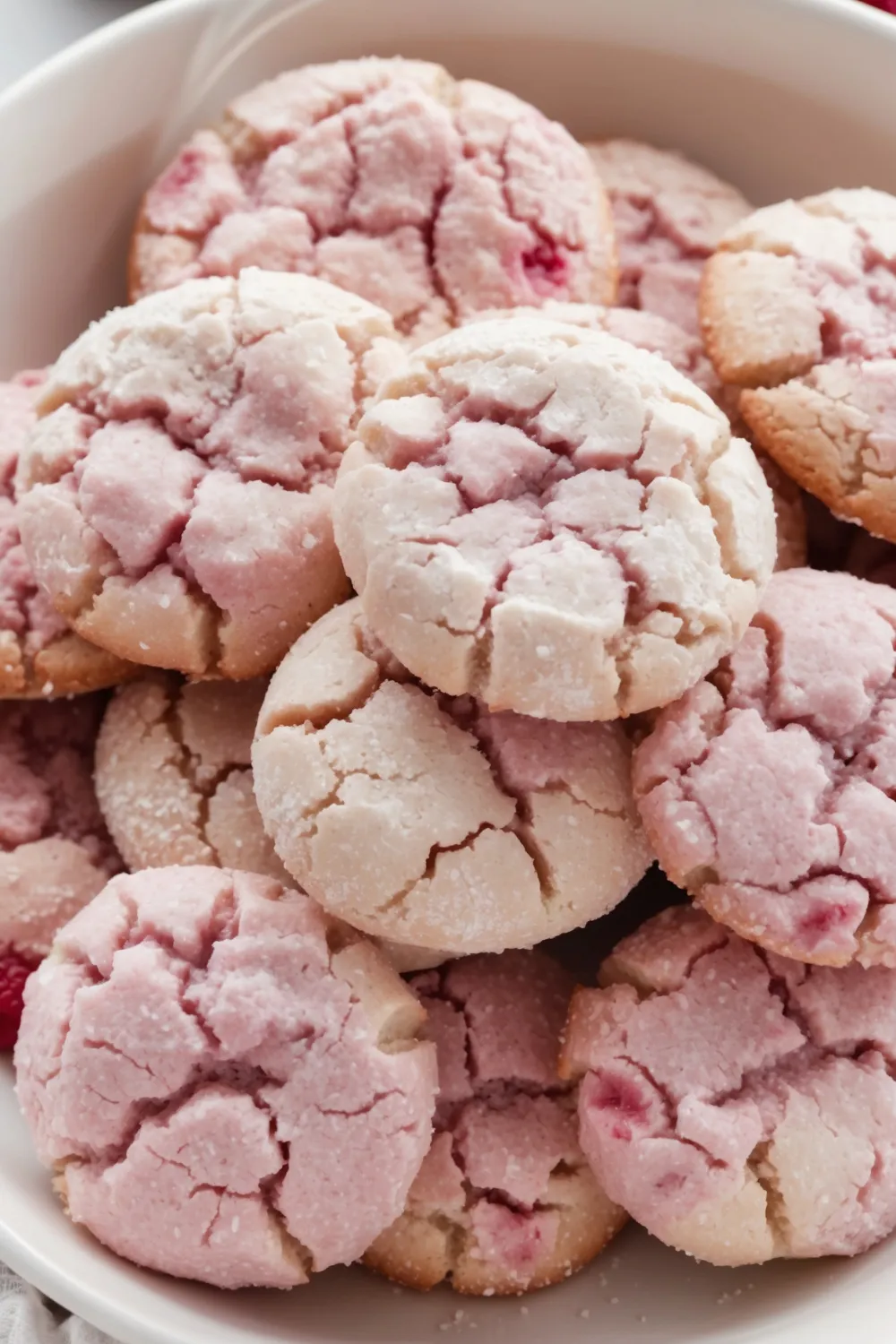 Raspberry Sugar Cookies