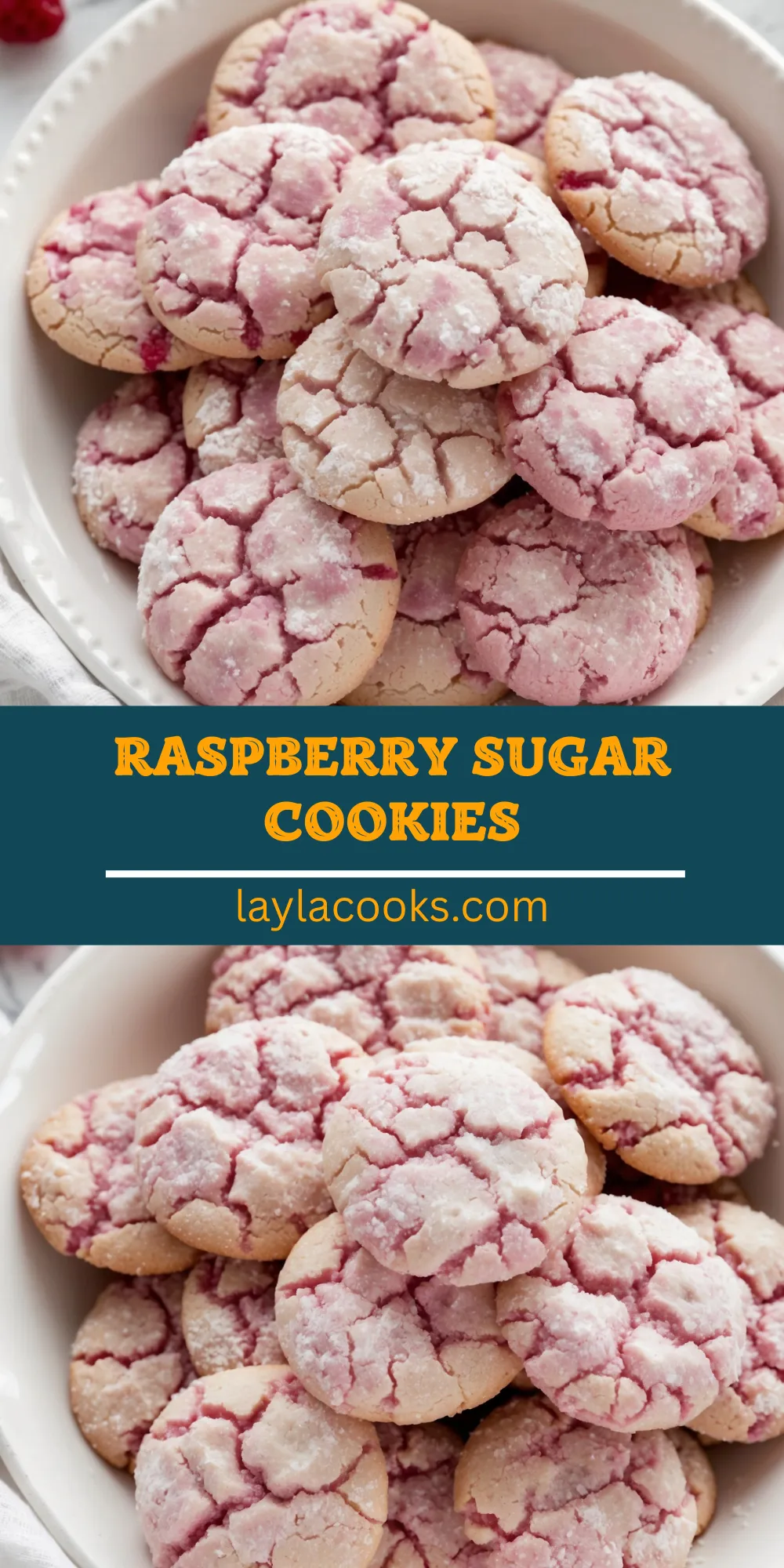 Raspberry Sugar Cookies