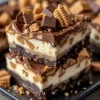 Reese’s Butterfinger Cheesecake Bars