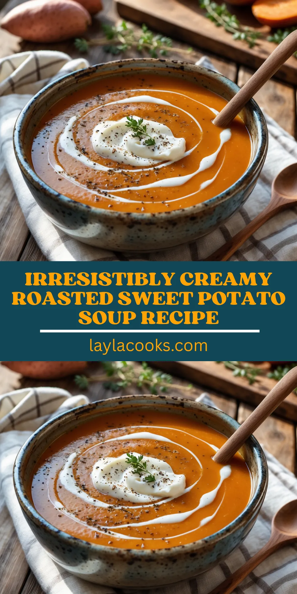 Roasted Sweet Potato Soup