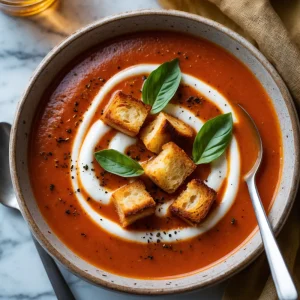 Roasted Tomato Soup Recipe