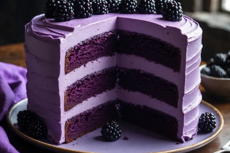 Royal Purple Velvet Cake