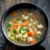 Satisfying Garlic Vegetable Soup
