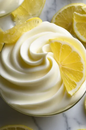 Silky Lemon Cream Treat