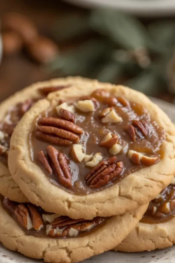 Soft and Easy Pecan Pie Cookies