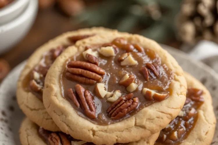 Soft and Easy Pecan Pie Cookies