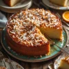 Sticky Coconut Cake