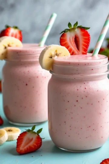Strawberry Banana Smoothie
